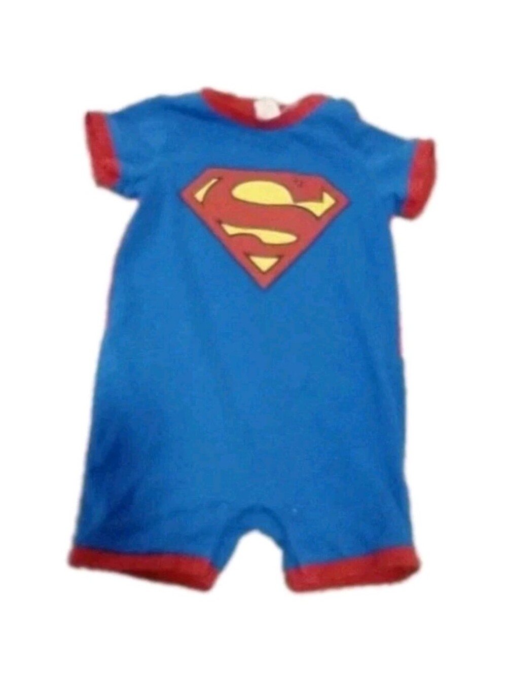Size 4-6 M baby boys Superman onesie pajamas